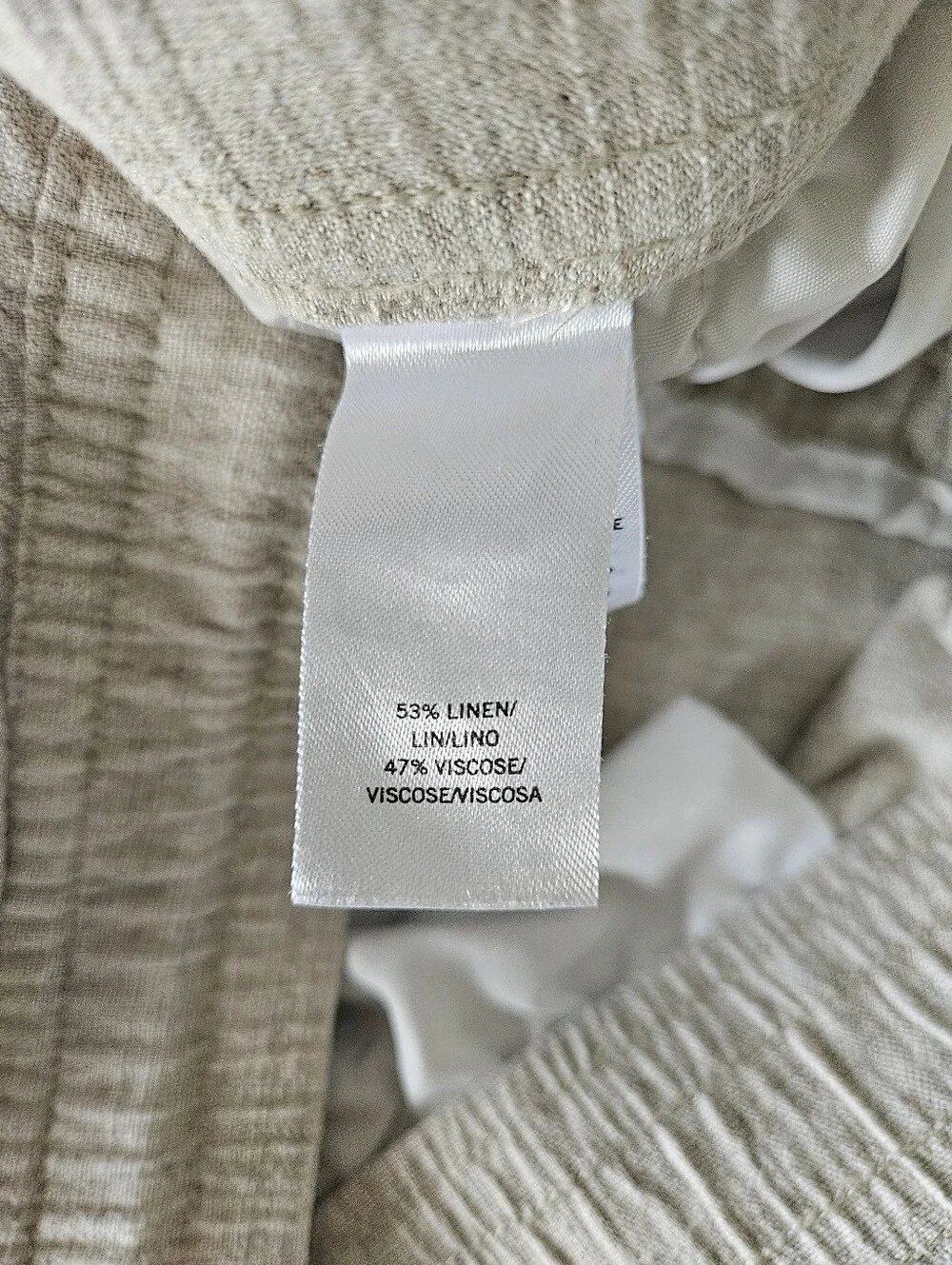Kenneth Cole Linen Cargo Shorts